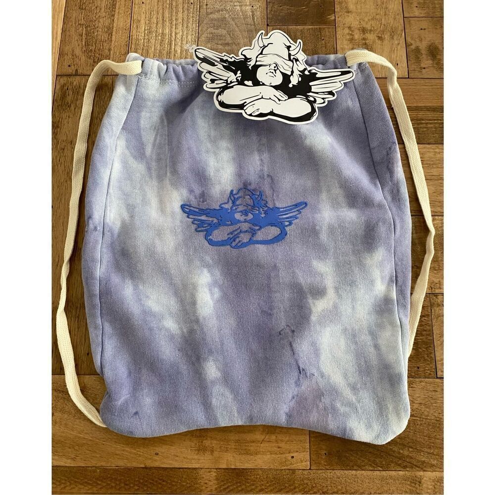 Boys Lie Purple Slushie Slushy Drawstring Backpack Tote Bag